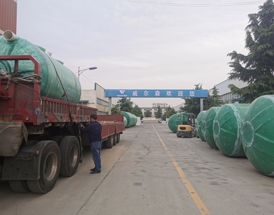 玻璃鋼化糞池内部的結構空間